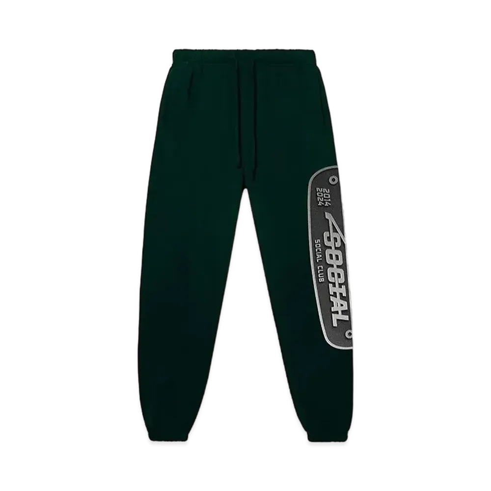 ANTI SOCIAL SOCIAL CLUB Traveler Pants "Pine Green"