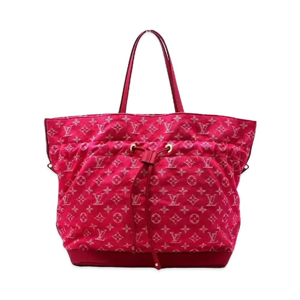 Louis Vuitton Noefull MM Monogram Denim "Rose Indien"