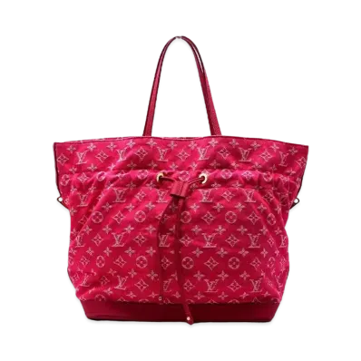 Louis Vuitton Noefull MM Monogram Denim "Rose Indien"