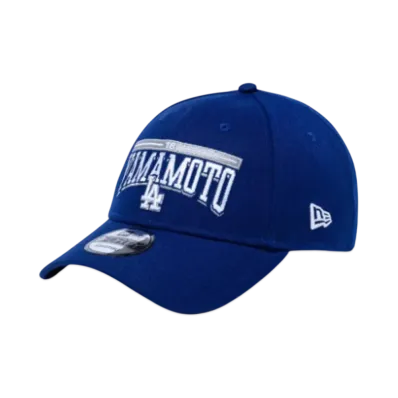NEW ERA 9Forty MLB Player Name & Number Los Angeles Dodgers Yoshinobu Yamamoto "Dark Royal"
