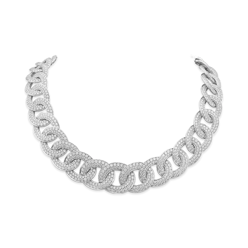 Van Cleef & Arpels Olympia necklace "18K White gold/Diamond"