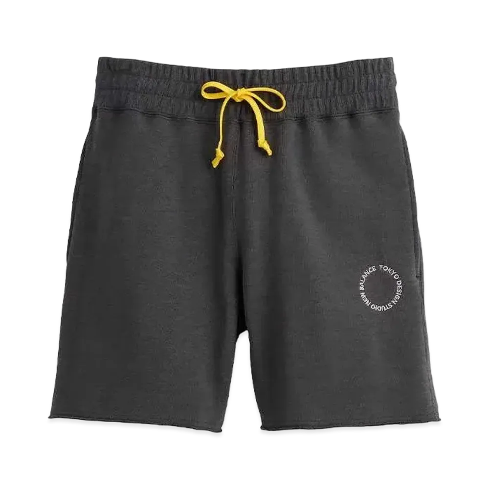 New Balance Uni-ssentials by TDS Cotton Cordura French Terry Shorts "Black"