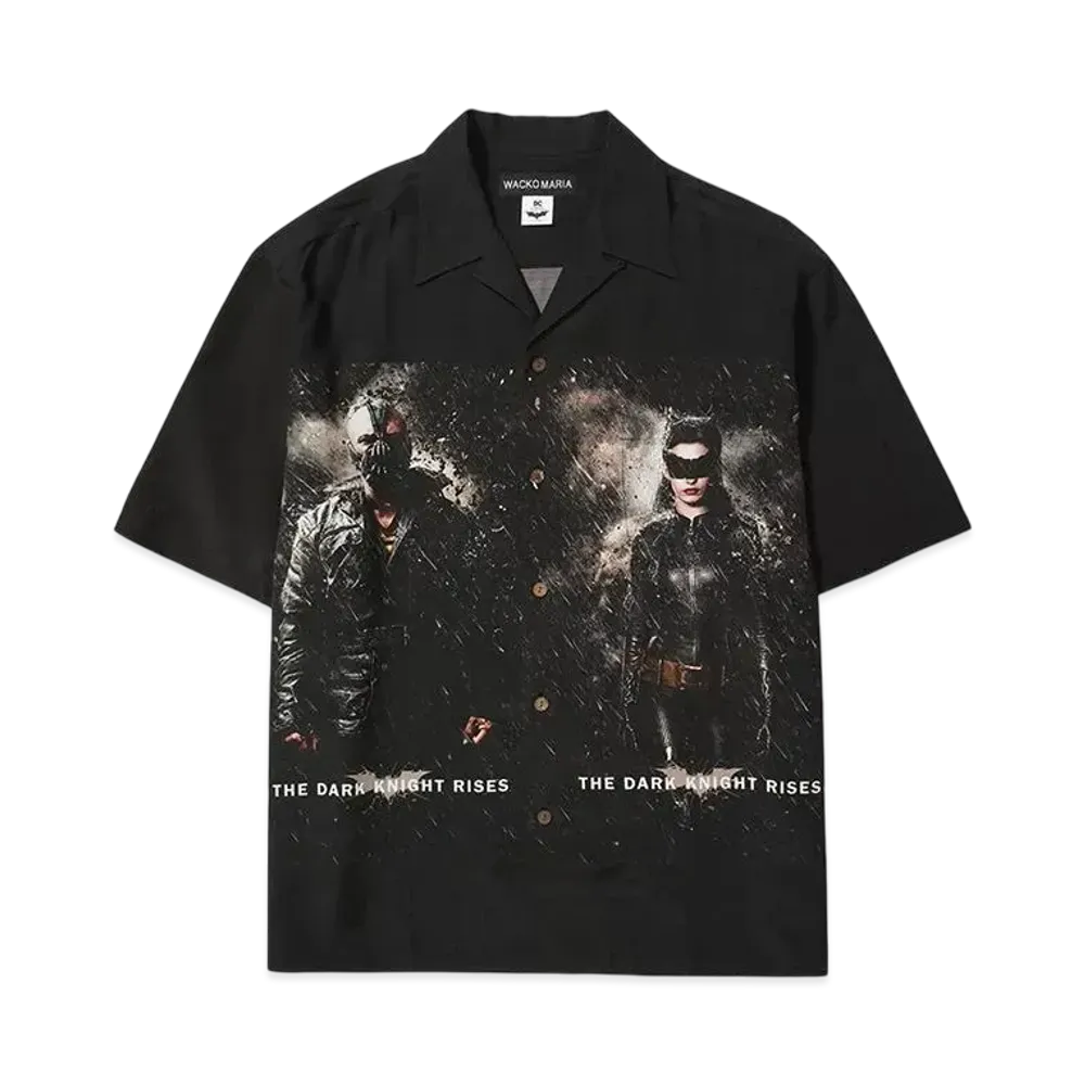 WACKO MARIA x The Dark Knight Trilogy / Hawaiian Shirt "Black"