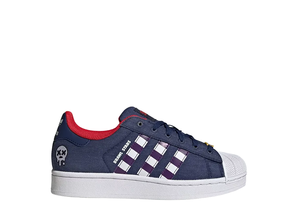 Brawl Stars × adidas PS Superstar 2 "Dark Blue/Violet"