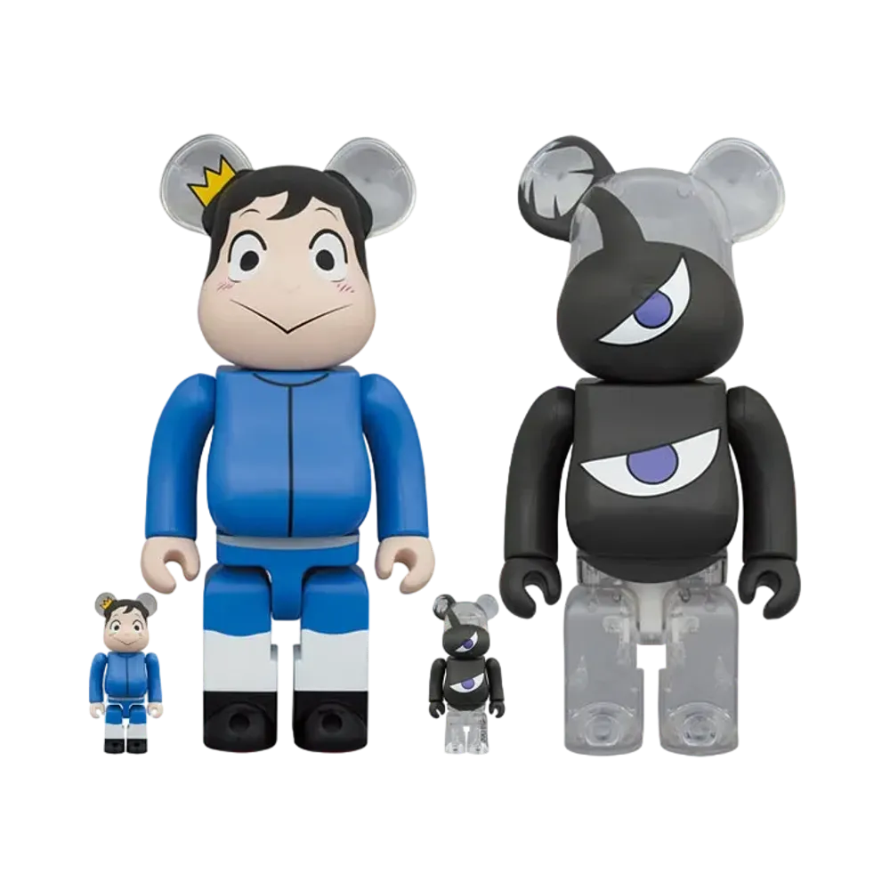 Bearbrick King Ranking Bodge & Lizard 100% & 400% (4PCS SET)