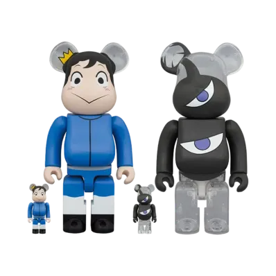 Bearbrick King Ranking Bodge & Lizard 100% & 400% (4PCS SET)
