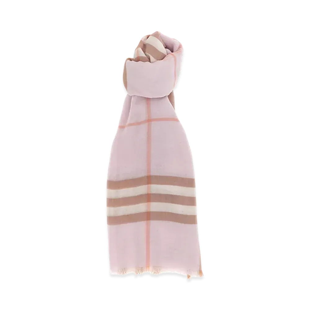 Burberry Women's Giant Scarf "Pink"