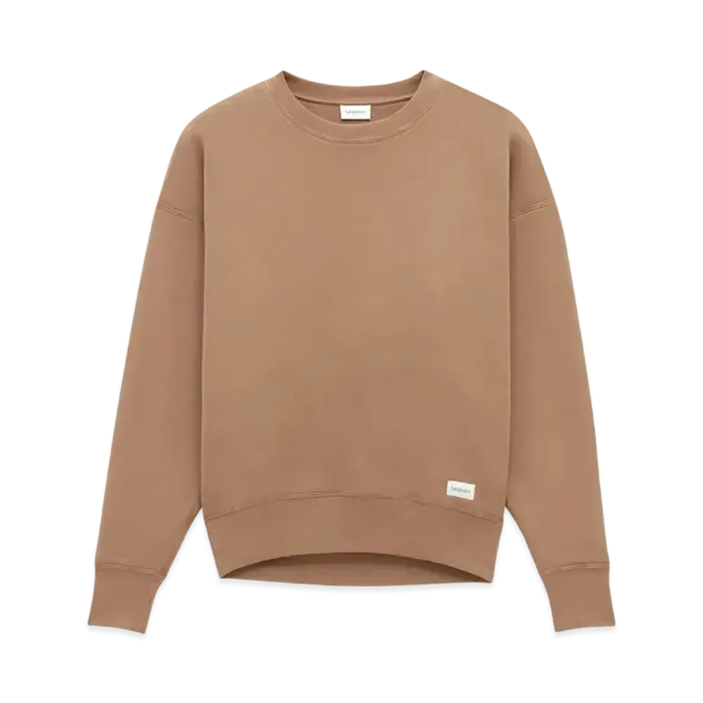 Saint Laurent Women's Saint Laurent Sweatshirt "Dark Beige"