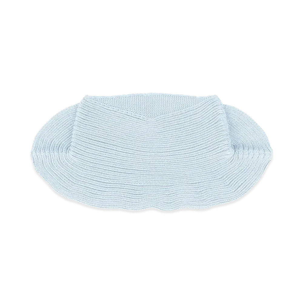 HOMME PLISSE ISSEY MIYAKE Beanie Scarf "Blue"