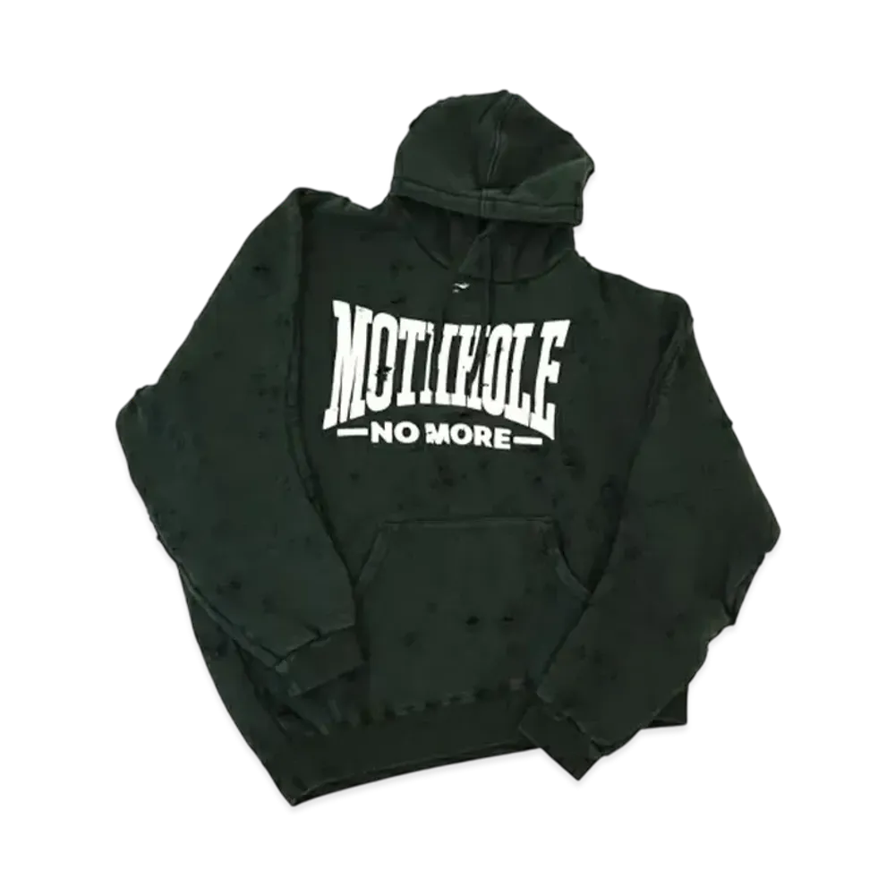 doublet Zombie Silhouette Hoodie "Black"