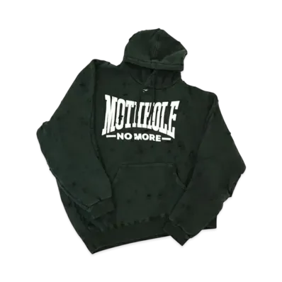doublet Zombie Silhouette Hoodie "Black"