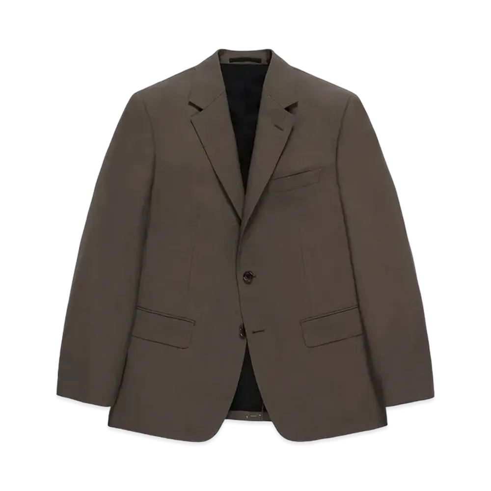 WACKO MARIA x DORMEUIL / Single Breasted Jacket "Gray"