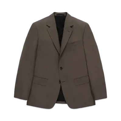 WACKO MARIA x DORMEUIL / Single Breasted Jacket "Gray"
