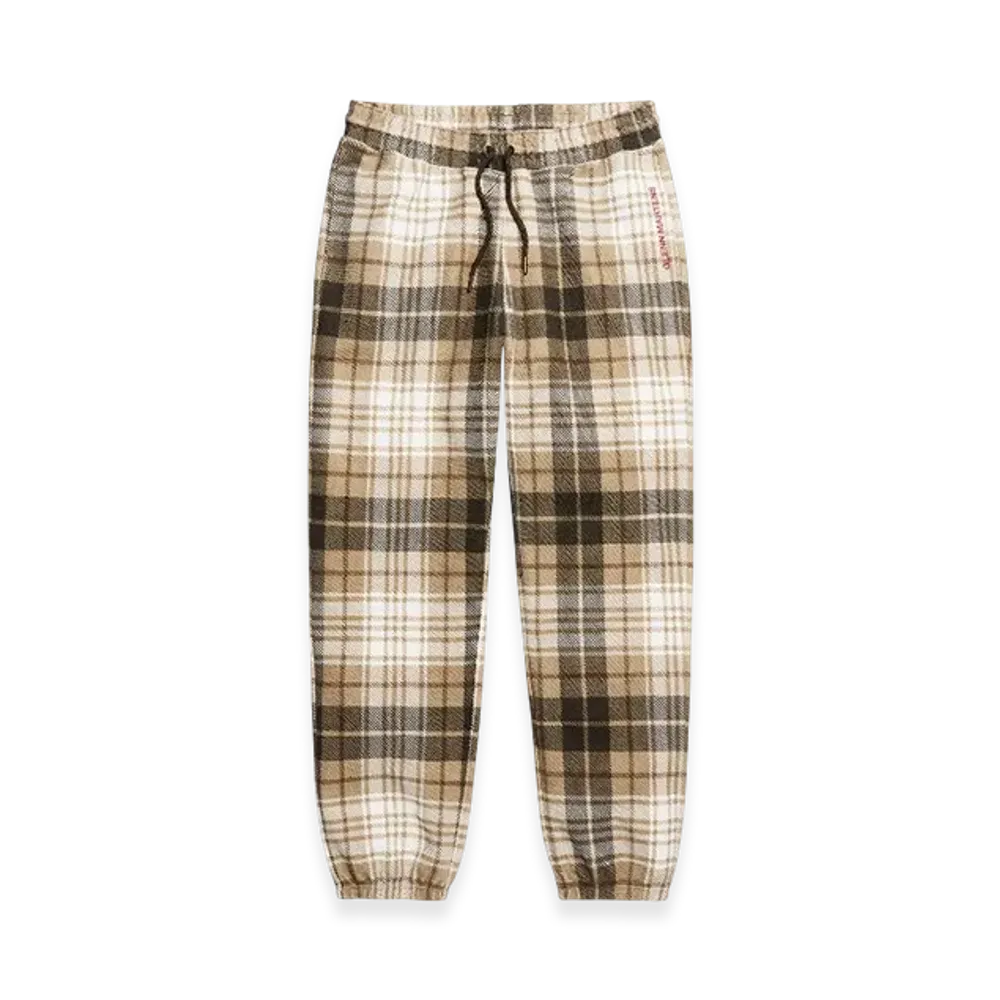 H&M x Glenn Martens Check Sweatpants "Beige"