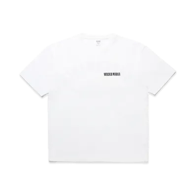 WACKO MARIA Washed Heavy Weight T-Shirt "White"
