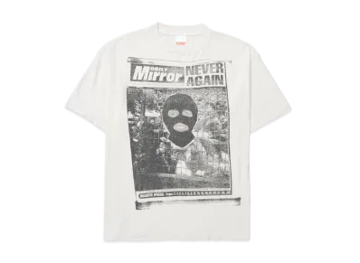 SAINT Mxxxxxx x Jamie Reid Jr SS T-Shirt Mask "White"