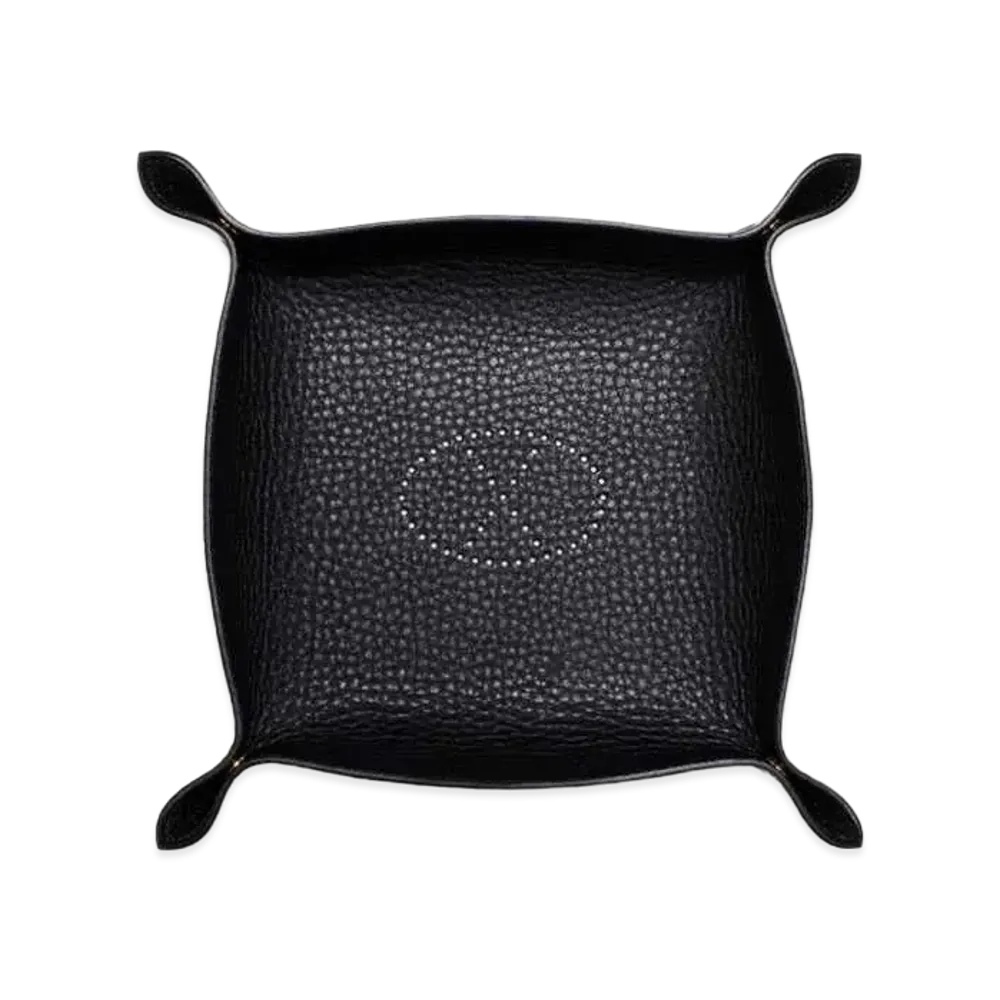 GOD SELECTION XXX LEATHER TRAY LEATHER TRAY "Black"