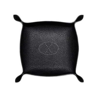 GOD SELECTION XXX LEATHER TRAY LEATHER TRAY "Black"
