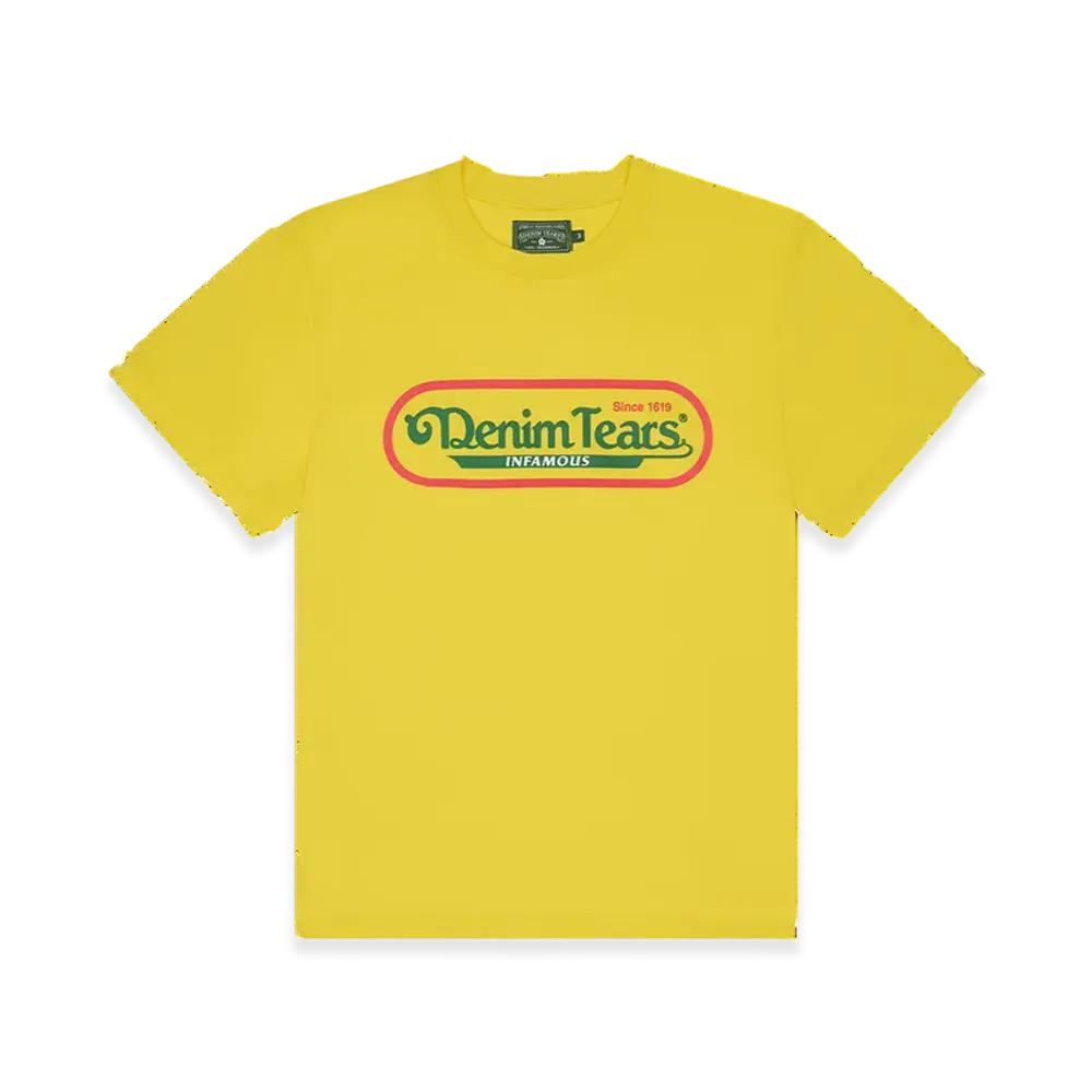 DENIM TEARS Infamous Tee "Yellow"