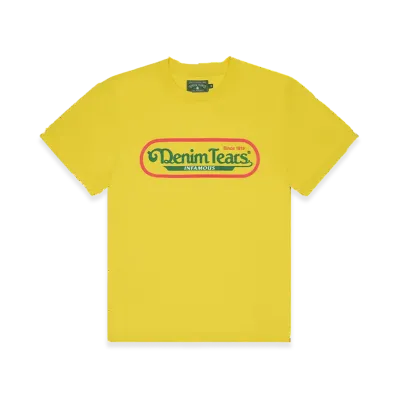 DENIM TEARS Infamous Tee "Yellow"