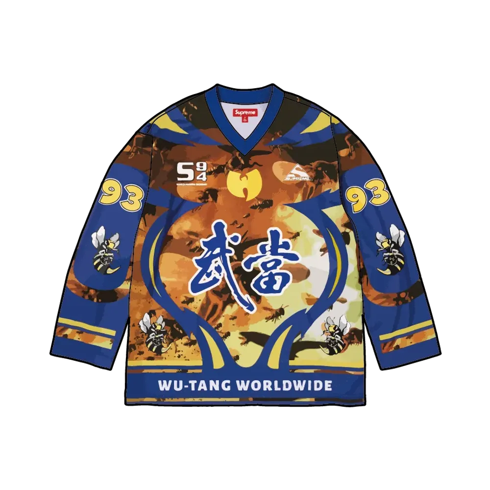Supreme x Wu-Tang Clan Hockey Jersey "Multi"