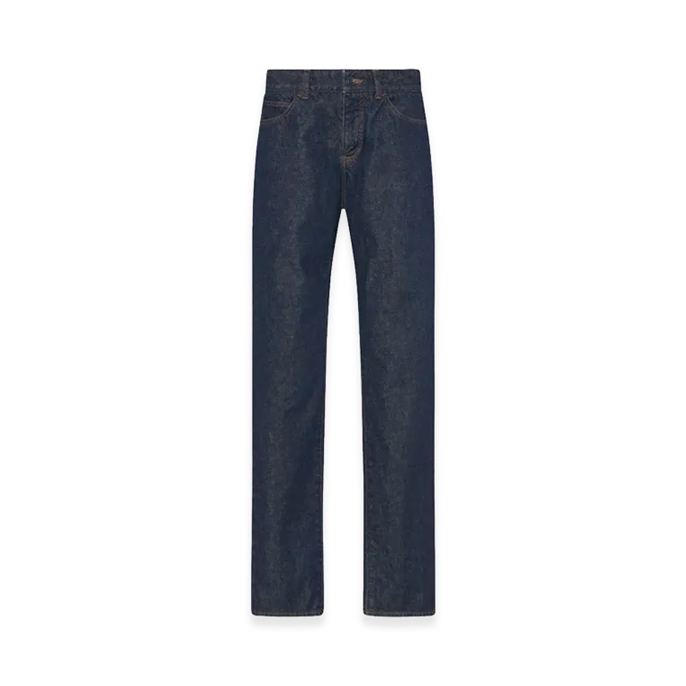 The Row Women's Carlyl Cotton Jeans "Indigo"