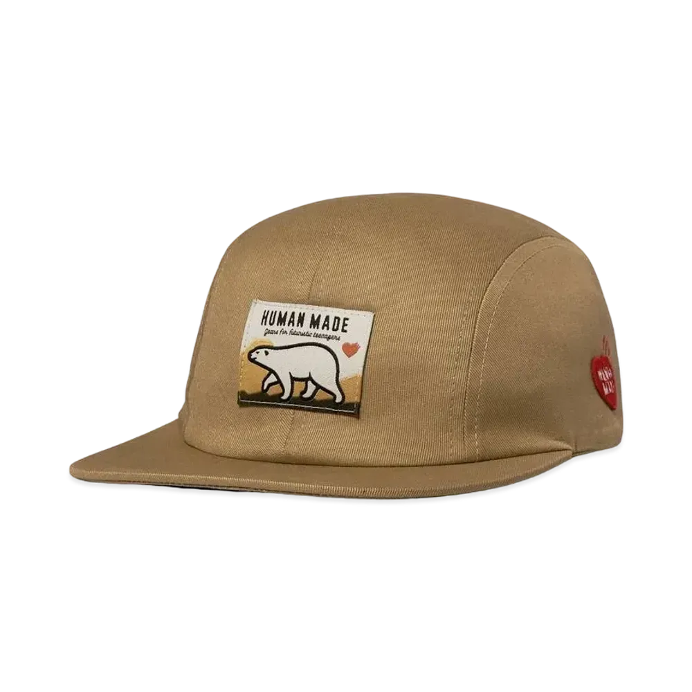 HUMAN MADE 4PANEL TWILL CAP "Beige"