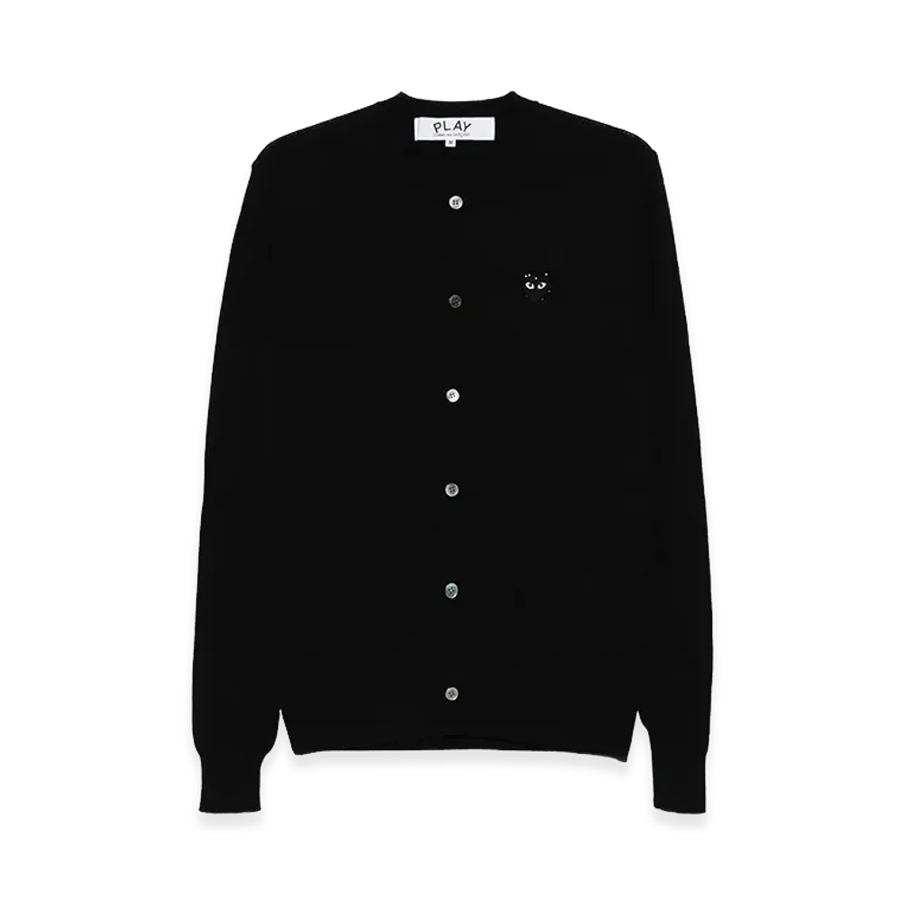 PLAY COMME des GARCONS Cardigan "Black"