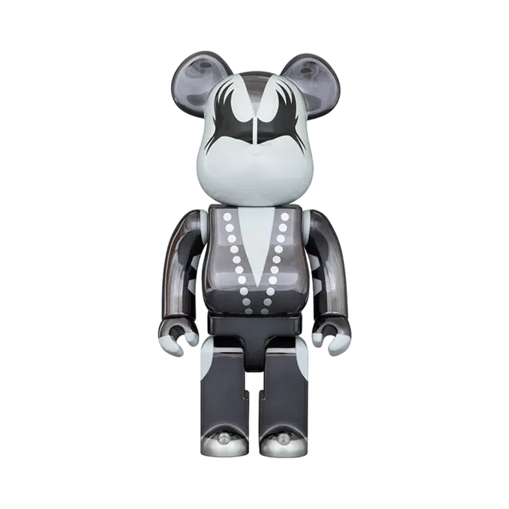 Bearbrick KISS DEMON CHROME Ver.1000%