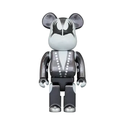 Bearbrick KISS DEMON CHROME Ver.1000%