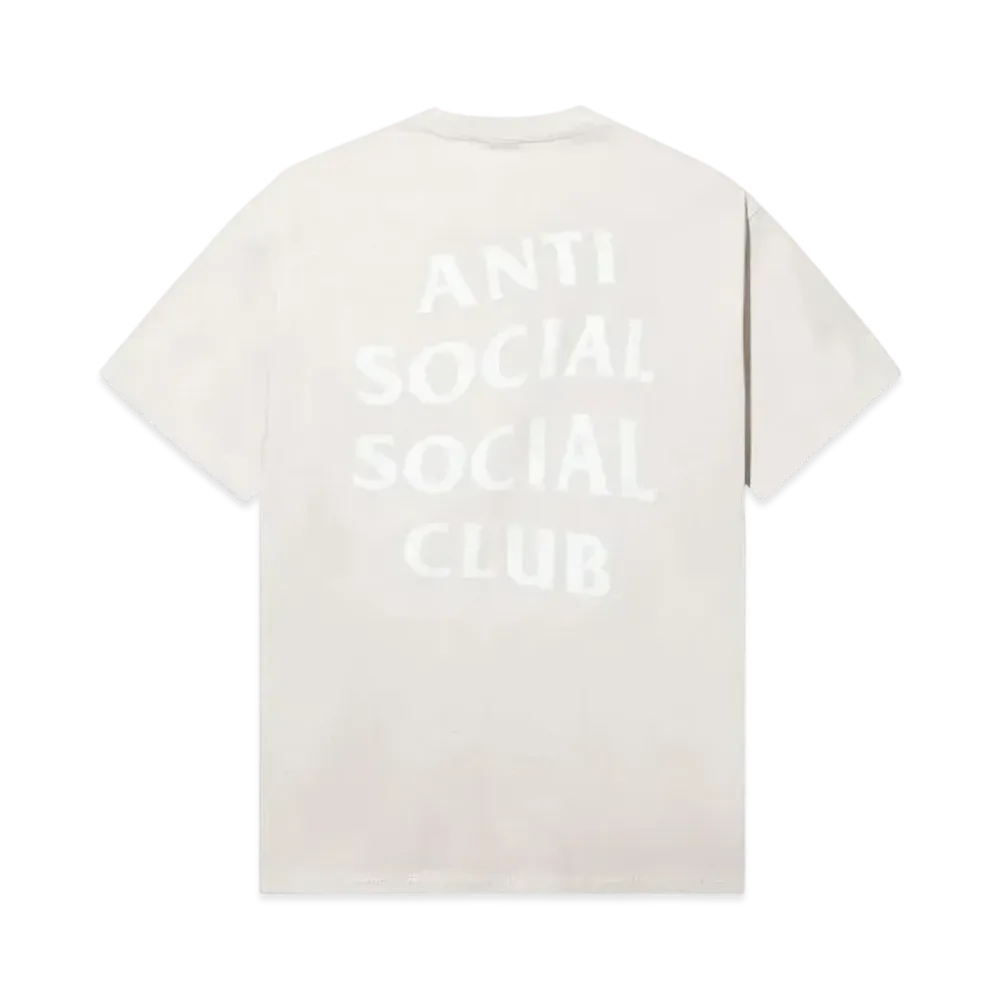 ANTI SOCIAL SOCIAL CLUB Major #1 Tear Into Silence Seasonal Mind Games Tee "Light Sand"