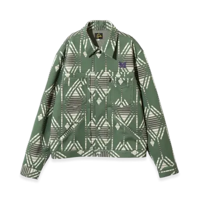 NEEDLES Penny Jean Jacket Poly Jacquard "Native"