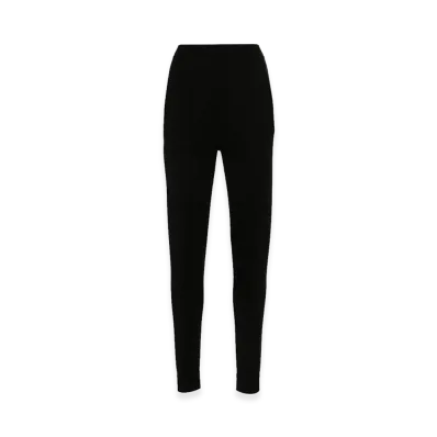 Saint Laurent Women's Wool Joggers "Black"