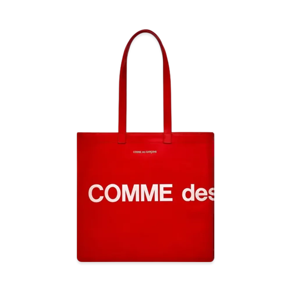 COMME des GARCONS Wallet Huge Logo "Red"