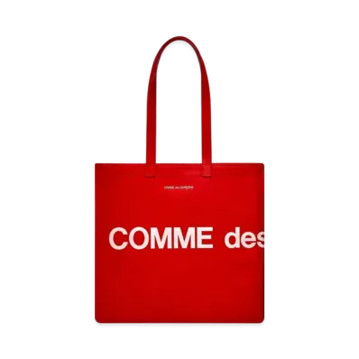COMME des GARCONS Wallet Huge Logo "Red"