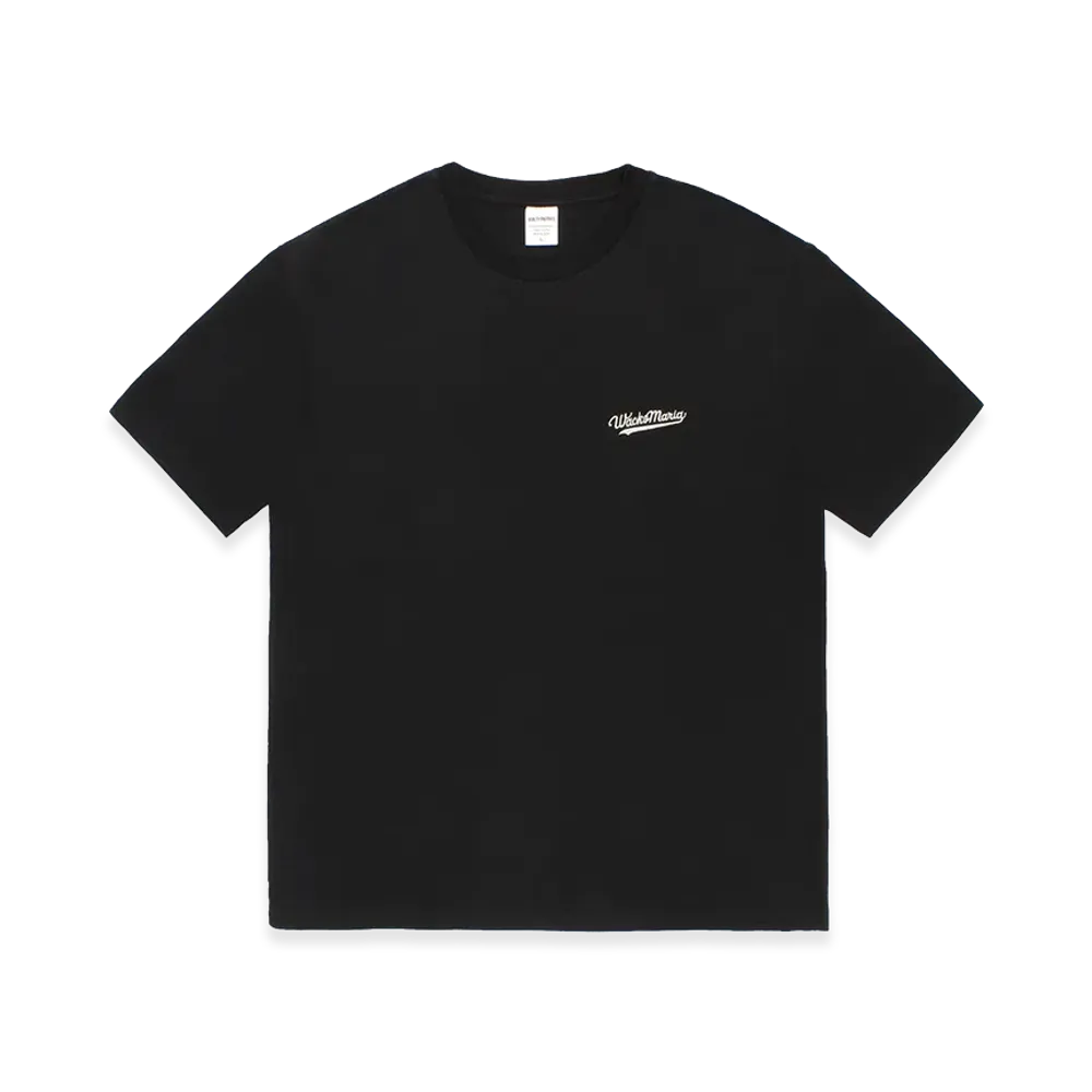 WACKO MARIA Washed Heavy Weight T-Shirt "Black"