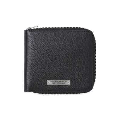 NEIGHBORHOOD Leather Wallet "Black"