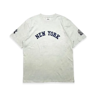 STABRIDGE x MLB x Fanatics 17th Anniversary Tee (New York Yankees) "Light Gray"