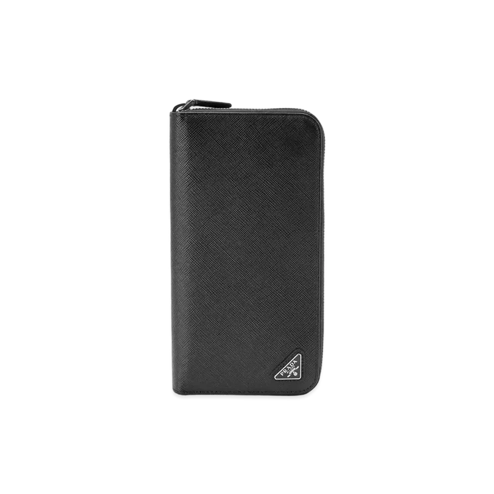 PRADA Saffiano Wallet "Black"