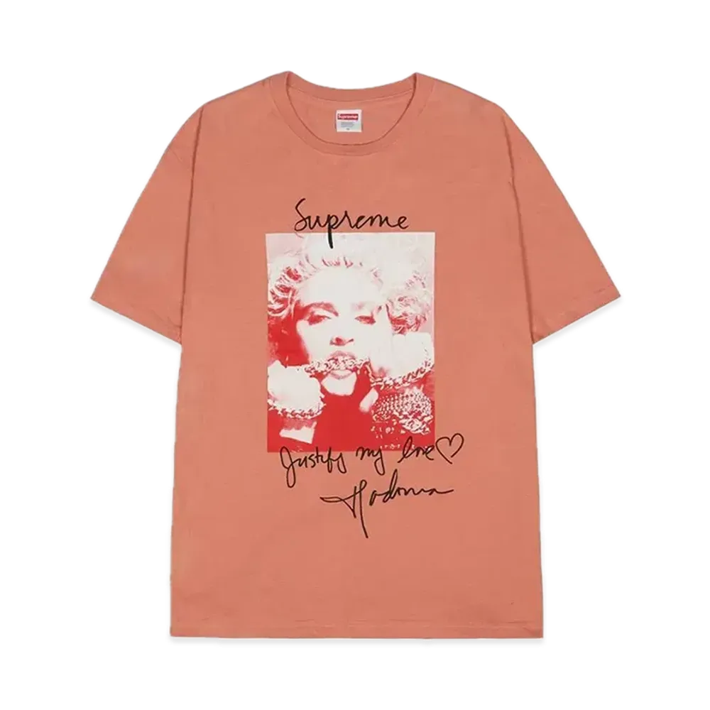 シュプリーム マドンナ Tシャツ "テラ コッタ"