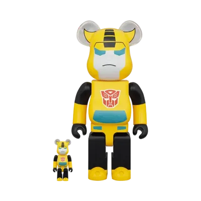 Bearbrick TRANSFORMERS BUMBLEBEE 100% & 400%