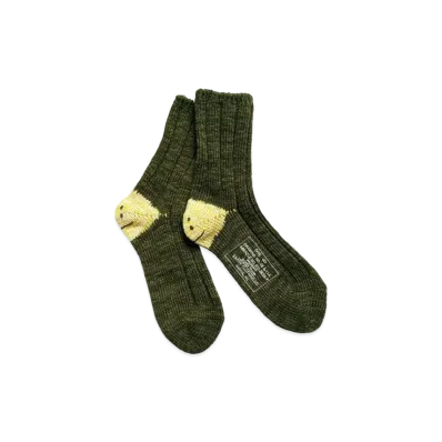 KAPITAL 56 MA-1 Socks "Khaki"