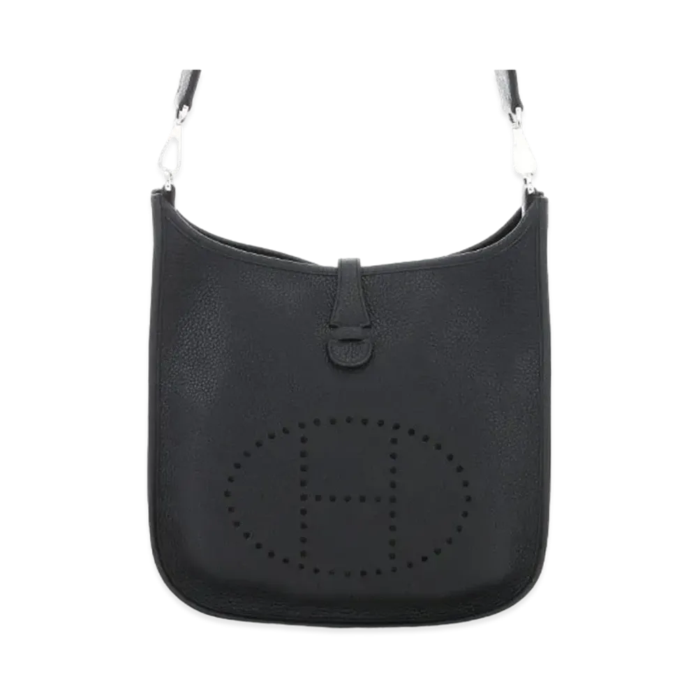 Hermes Evelyne 3 Togo "Noir/Silver"