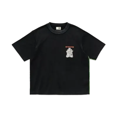 HERON PRESTON x H&M H2 Printed T-Shirt "Black"