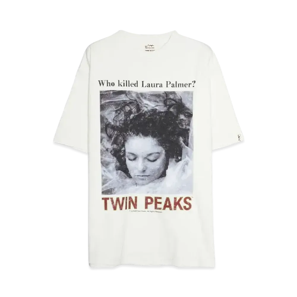MANASTASH TWIN PEAKS TEE 01 "WHITE"
