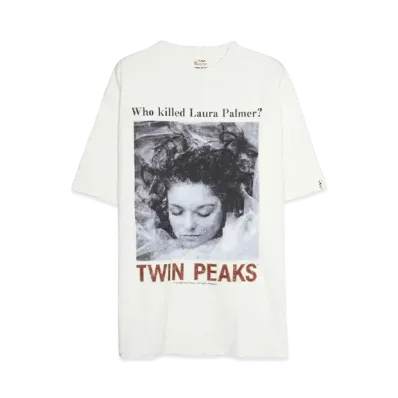 MANASTASH TWIN PEAKS TEE 01 "WHITE"