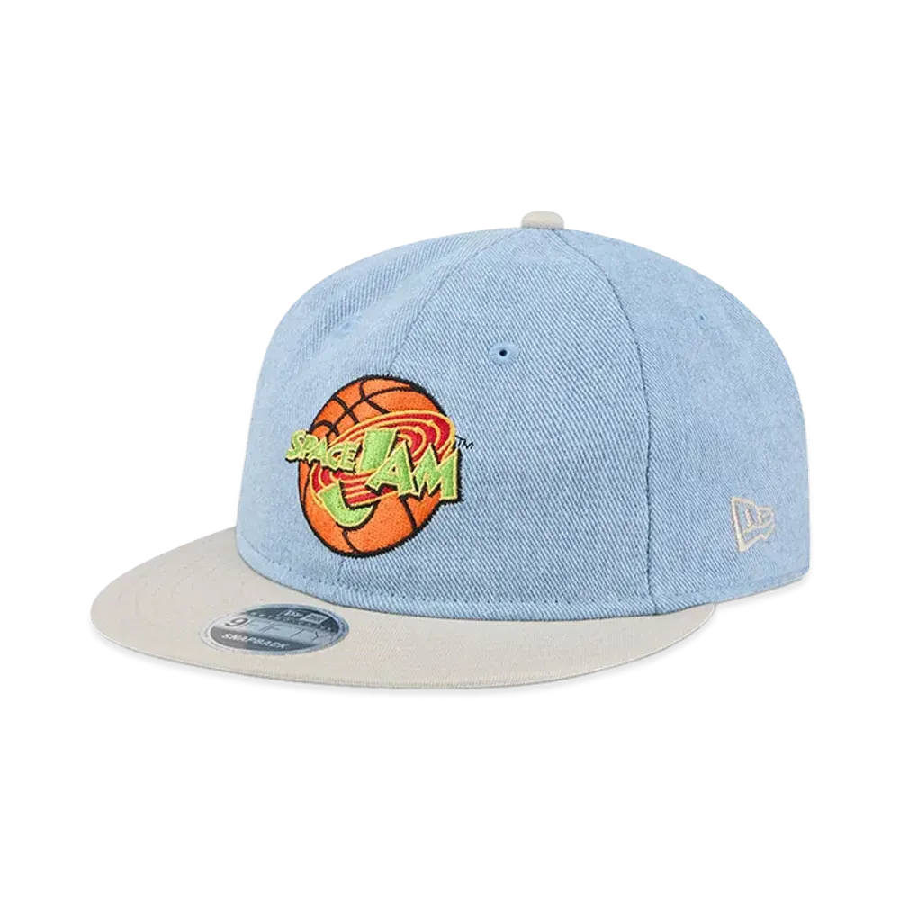 NEW ERA RC 9Fifty Space Jam Logo "Washed Denim/Stone"