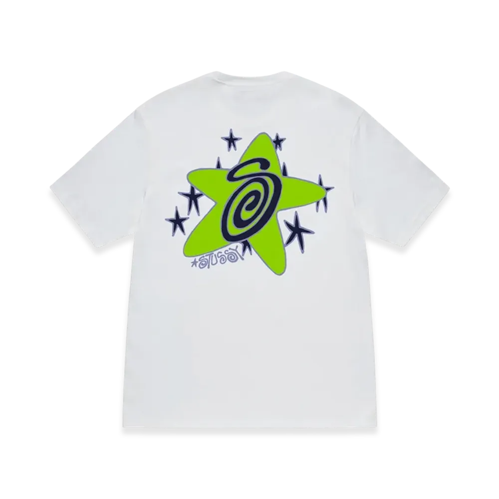 Stussy Galaxy Tee "White"