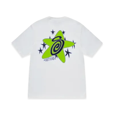 Stussy Galaxy Tee "White"