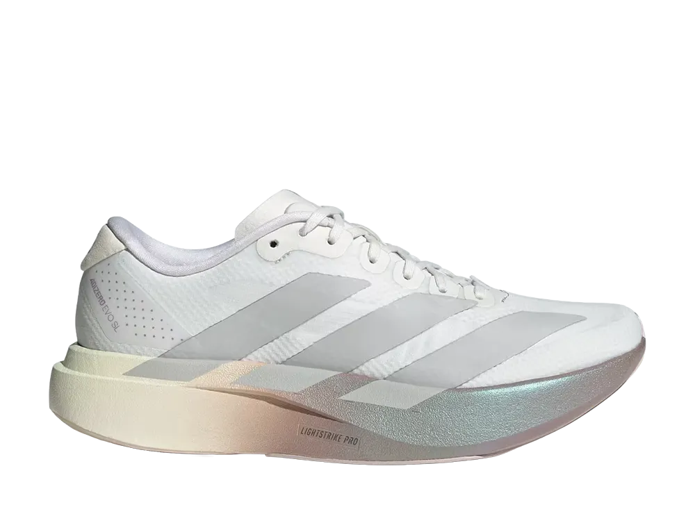 adidas Women's Adizero Evo SL "Crystal White/Grey Two"